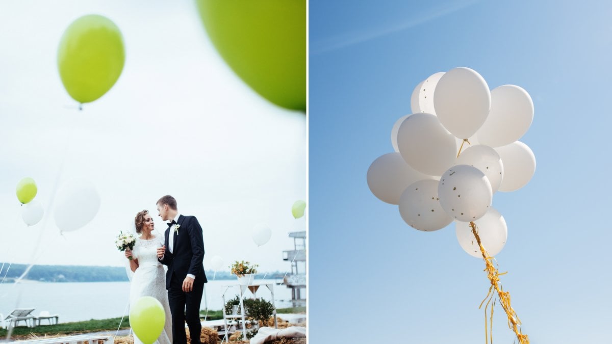 Så länge håller uppblåsta ballonger